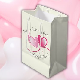 Bolsa De Regalo Mediana Sonríe en mi corazón de San Valentín