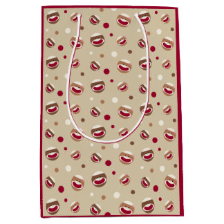 Bolsa De Regalo Mediana Sonrisa de mono de sock