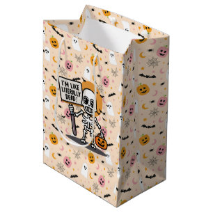 Bolsa De Regalo Mediana Soy como un Halloween de diversión Spooktacular li
