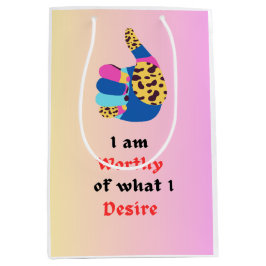 Bolsa De Regalo Mediana Soy digno