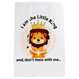 Bolsa De Regalo Mediana Soy el pequeño rey