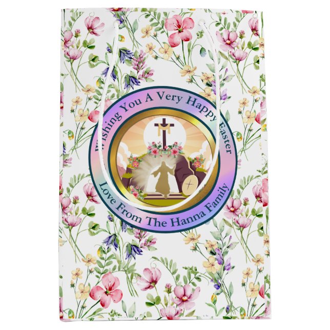 Bolsa De Regalo Mediana Soy la resurrección y la vida (Anverso)