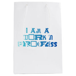 Bolsa De Regalo Mediana Soy una obra en curso