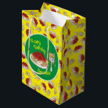 Bolsa De Regalo Mediana Spaghetti Kids Birthday Fiesta<br><div class="desc">Estos adorables y coloridos spaghetti y meatball decoración de fiestas de cumpleaños son perfectos para una celebración de cumpleaños infantil o un cumpleaños a cualquier edad. Personalizar el texto para hacerlos propios. ¡El aspecto moderno es la manera perfecta de celebrar a tu pequeño que ama a los personalizados y fideos...</div>