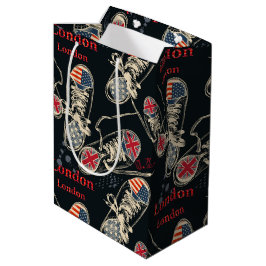 Bolsa De Regalo Mediana Sports Boots Fashion Pattern 