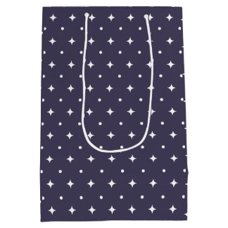 Bolsa De Regalo Mediana Star Pattern Gift Bags | Minimal Celestial Stars 