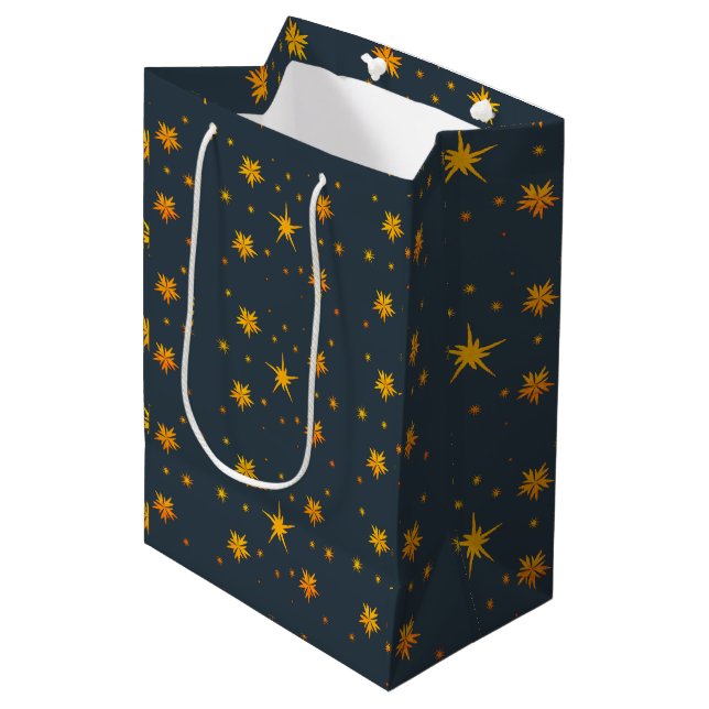 Bolsa De Regalo Mediana Starshine Nightsky (Angulo Anverso)