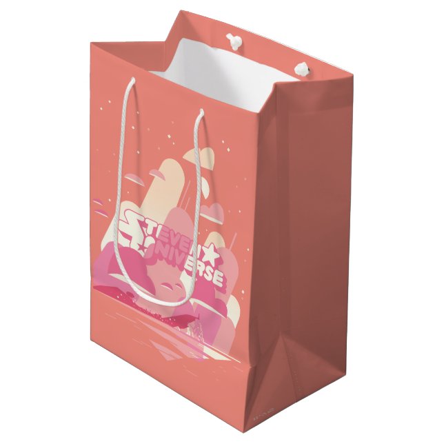 Bolsa De Regalo Mediana Steven Universe | Ciudad de la playa (Angulo Anverso)