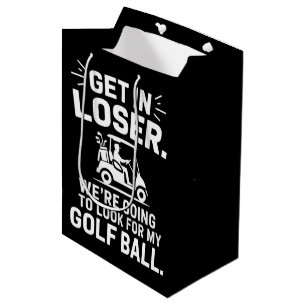 Bolsa De Regalo Mediana Sube Perdedor Carrito De Golf Busca Mi Bola Golfis