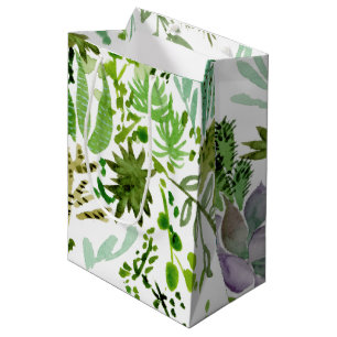 Bolsa De Regalo Mediana Suculento campo I