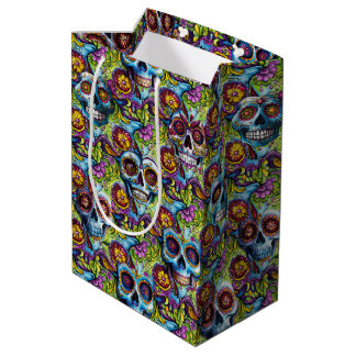 Bolsa De Regalo Mediana Sugar Skull