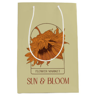 Bolsa De Regalo Mediana Sun y Bloom