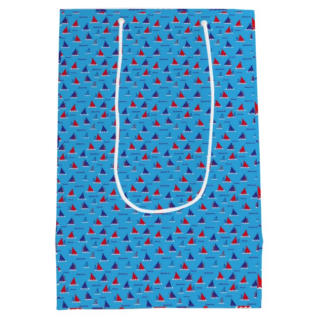 Bolsa De Regalo Mediana Sunday Sail Dark (Reverso)