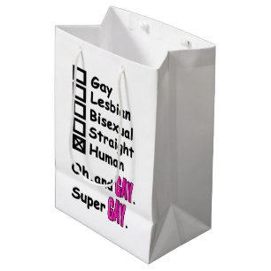 Bolsa De Regalo Mediana Super Gay