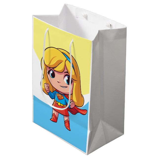 Bolsa De Regalo Mediana Supergirl "El futuro es mujer" (Angulo Anverso)