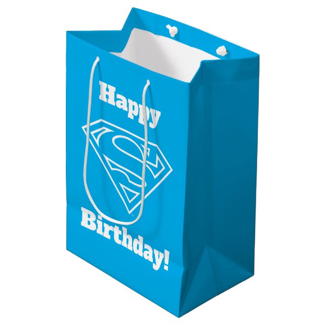 Bolsa De Regalo Mediana Supergirl Esquema S-Shield (Angulo Anverso)