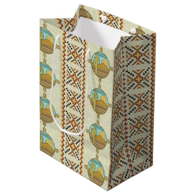 Bolsa De Regalo Mediana Suroeste (Angulo Anverso)