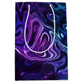 Bolsa De Regalo Mediana susurro baku - mármol oscuro: