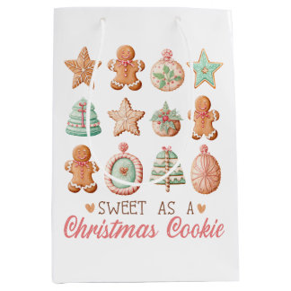 Bolsa De Regalo Mediana Sweet as a Navidades Cookie