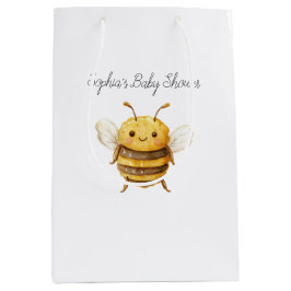 Bolsa De Regalo Mediana Sweet Bee Baby Shower