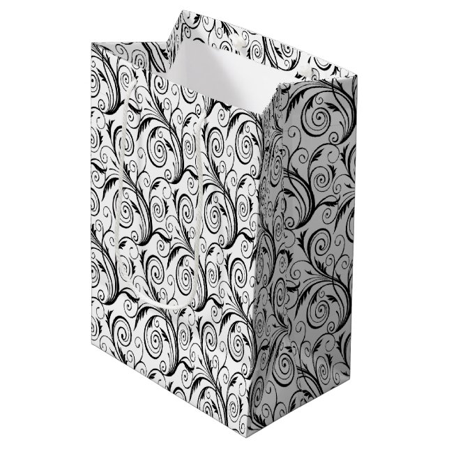 Bolsa De Regalo Mediana Swirls (Angulo Anverso)