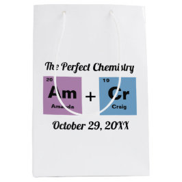 Bolsa De Regalo Mediana Tabla periódica del Boda de elementos