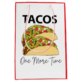 Bolsa De Regalo Mediana Tacos una vez más Taco de comida mexicana
