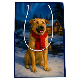 Bolsa De Regalo Mediana Tarjeta de vacaciones de Chinook