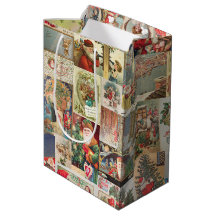 Tarjetas de Felicitación de Navidad Antiguas Patró