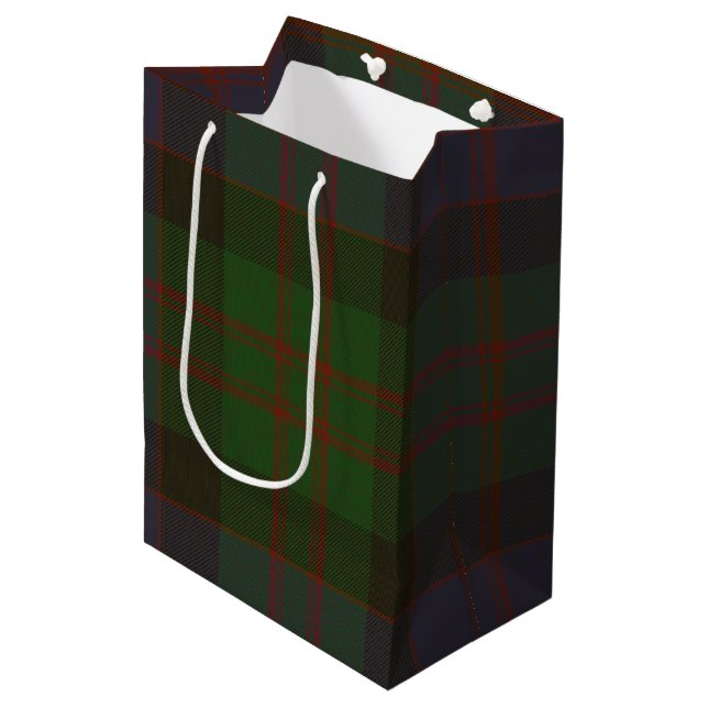 Bolsa De Regalo Mediana Tartán de MacDonald (Angulo Anverso)