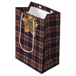 Bolsa De Regalo Mediana Tartán escocés original de la Commonwealth
