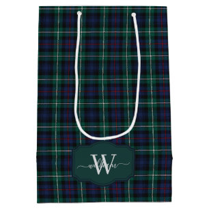 Bolsa De Regalo Mediana Tartan Plaid del Clan Escocés MacKenzie
