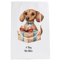 Taza de cumpleaños adorable dachshund Un poquito m