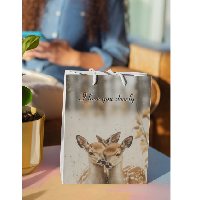 Bolsa De Regalo Mediana Te amo con detenimiento (Subido por el creador)