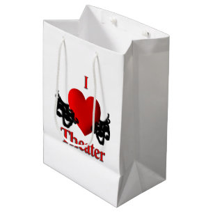Bolsa De Regalo Mediana Teatro I Heart