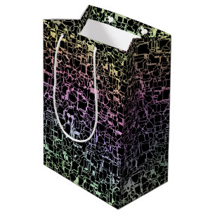 Bolsa De Regalo Mediana techno rainbo :
