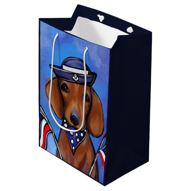 Bolsa De Regalo Mediana Teckel    (Angulo Anverso)
