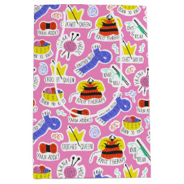 Bolsa De Regalo Mediana Tejiendo amor a los crochet