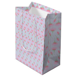Bolsa De Regalo Mediana Tela de patrón floral