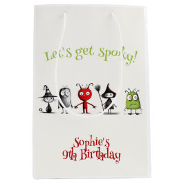 Bolsa De Regalo Mediana ¡Tengamos miedo! Aniversario de monstruos tremendo