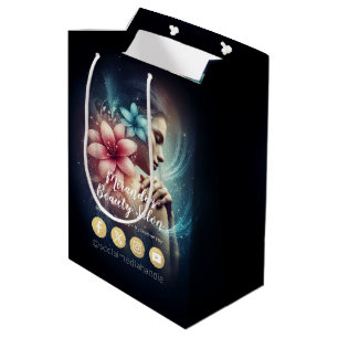 Bolsa De Regalo Mediana Terapia Masajista Manos Curadoras Energía Spa Well