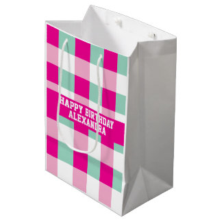 Bolsa De Regalo Mediana Text Template