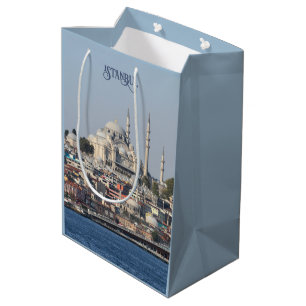 Bolsa De Regalo Mediana Texto personalizado Estambul