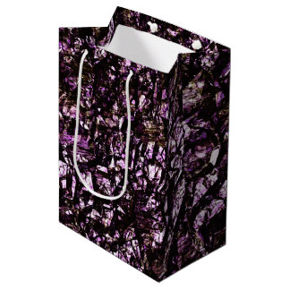 Bolsa De Regalo Mediana Textura Grunge Rocosa