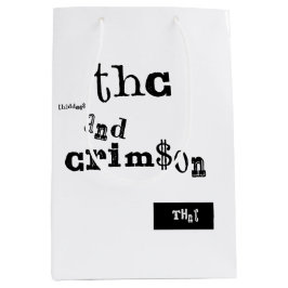 Bolsa De Regalo Mediana thaddeus & crimson