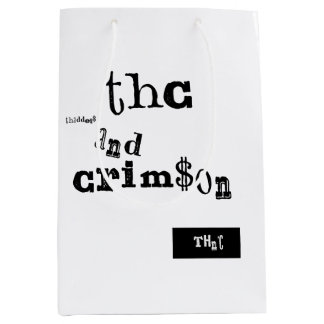 Bolsa De Regalo Mediana thaddeus & crimson