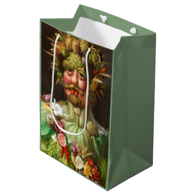 Bolsa De Regalo Mediana The Four Seasons: Vertumnus - Giuseppe Arcimboldo (Angulo Anverso)