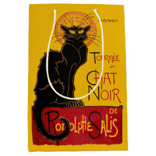 Bolsa De Regalo Mediana Theophile Steinlen - Le Chat Noir Vintage