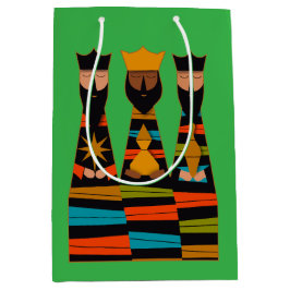 Bolsa De Regalo Mediana Three Wise Men Modern Mid-Century