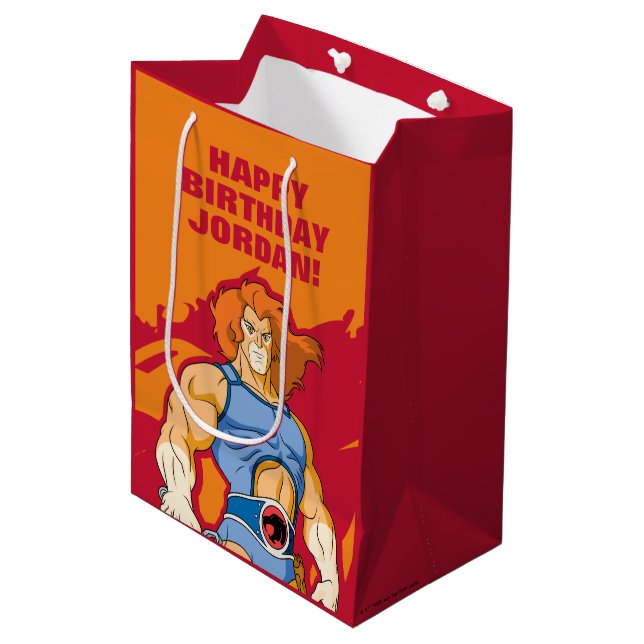 Bolsa De Regalo Mediana ThunderCats | Gráfica de caracteres de león-O (Angulo Anverso)